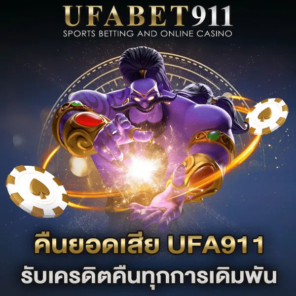 คืนยอดเสีย UFA911 แนะนำโบนัสคืนยอดเสียรายเดือนสุดคุ้ม